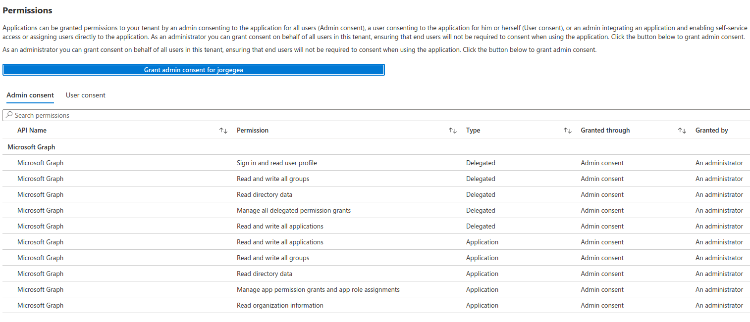 Plugin registrator app permissions in new tenant