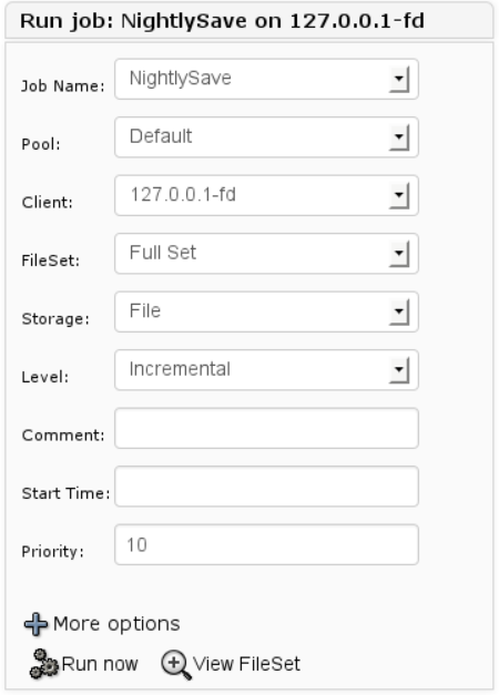 Modification Job parameters before running