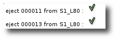 Moving Volumes to the import/export tray